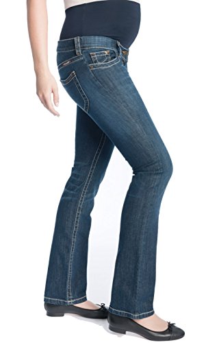 Christoff Designer Jeans Boot-Cut extralang Damen Jeanshose Umstandsmode 638/89-38 Length: 32