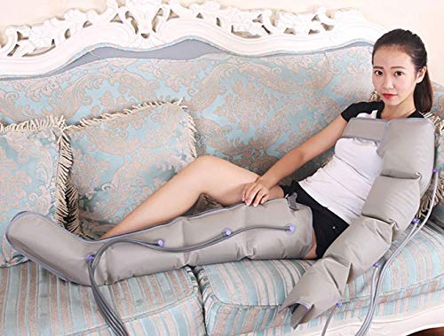 Maschine Luftkompressionswellenmassagegerät für Beine t Arm und Wadenfuß Massagegerät hilft zu entspannen und Muskelschmerzen zu lindern Entspannen Durchblutung M (Beine und Arme)