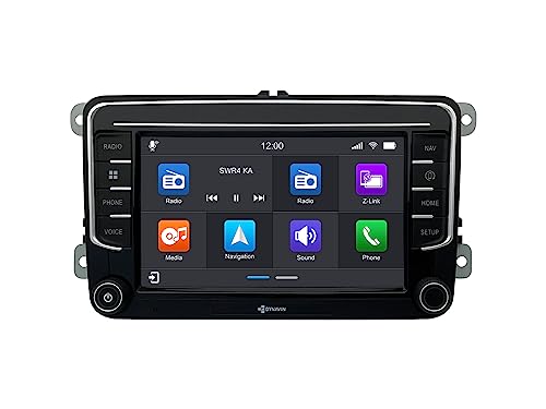 Dynavin D8-V7 Pro | Android Navigationssystem für VW ab 2003 z.B. Golf 5 mit 7-Zoll Touchscreen, inklusive eingebautem DAB, Apple CarPlay und Android Auto Unterstützung