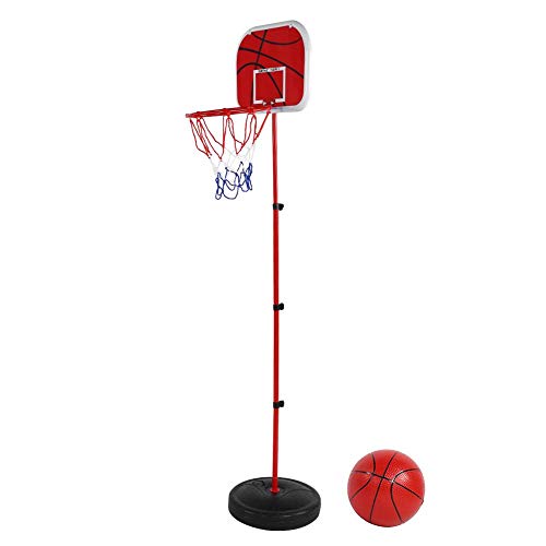 VGEBY Basketball Board Stand Spielzeug, Mini Basketball Rückwand Spielzeug Set mit Teilen für Kinder Indoor Outdoor Basketball Üben