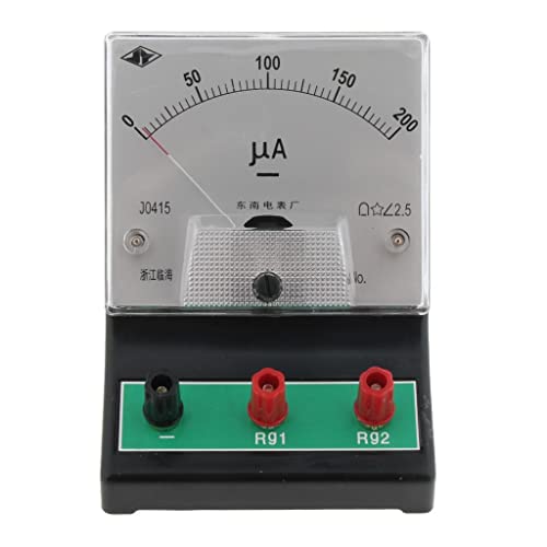 Labor Amperemeter DC Strommesser, 0 200 Mikroampere, 2,5 Auflösung, Kann in Amperemeter, Voltmeter Oder Multimeter Umgewandelt Werden