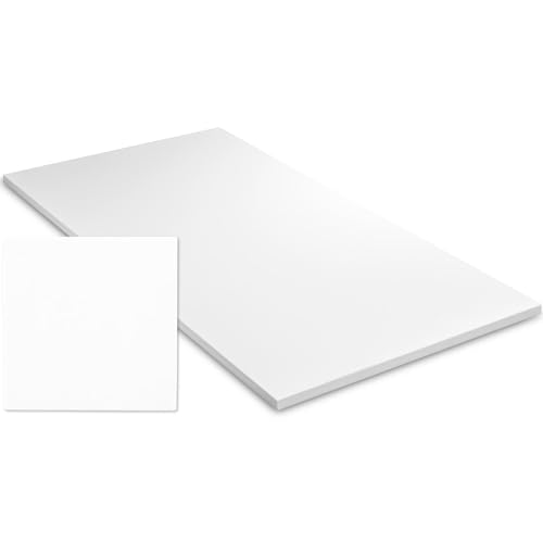 Exeta Tischplatte Schreibtisch Arbeitstisch Bürotisch Tisch in Weiß für Tischgestell