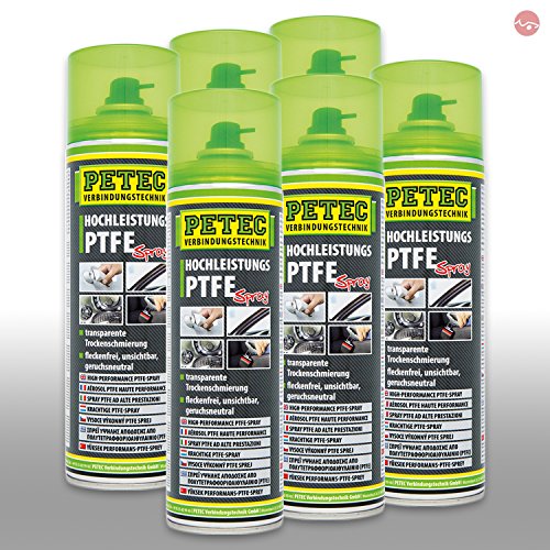 Petec_bundle 6X PETEC PTFE Spray 500 ML 74050
