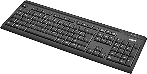 Fujitsu tastatur kb410 usb schwarz deutsch