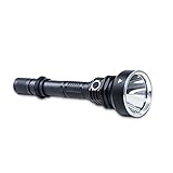 MAUL LED-Taschenlampe MAULhelios – outdoor-taugliche LED Taschenlampe für die professionelle Anwendung – extrem helle Taschenlampe mit langer Leuchtdauer und Spritzwasserschutz (IPX4) – schwarz