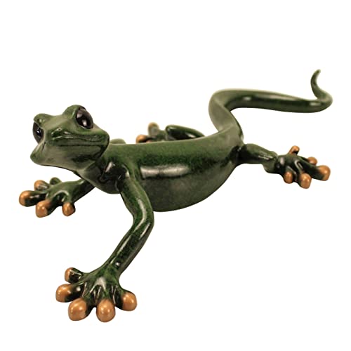 OF Salamander zum Aufhängen - Garten Deko Gartenfiguren für außen, Eidechse, Gecko - 33 bis 97 cm groß (97 cm lang)