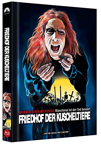 Friedhof der Kuscheltiere - Manchmal ist der Tod besser! - Mediabook - Cover C - Limited Collector's Edition auf 150 Stück - Uncut [Blu-ray]