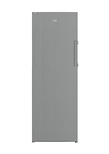 Beko RFNE290T45XPN freistehender Gefrierschrank/No Frost/innenliegendes Display/ 7 Gefrierfächer mit transparenter Front, davon 5 Gefrierschubladen