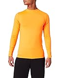uhlsport Funktionsshirt LA Herren Shirt, Fluo orange, XL