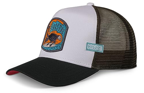 Coastal - Surf Ostrich (White/Petrol) - Trucker Cap Meshcap Kappe Mütze Cappy Caps