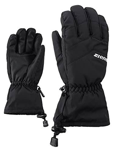 Ziener Kinder LETT AS glove junior Ski-Handschuhe / Wintersport | wasserdicht, atmungsaktiv, , schwarz (black), 5