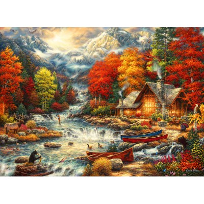 Bluebird Puzzle Treasures of the Great Outdoors 3000 Teile Puzzle Bluebird-Puzzle-70581-P