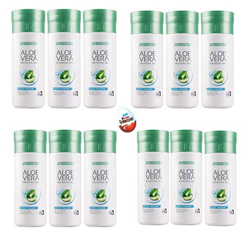 Aloe Vera Drinking Gel Freedom 12er Set + Gratis Überraschungsei