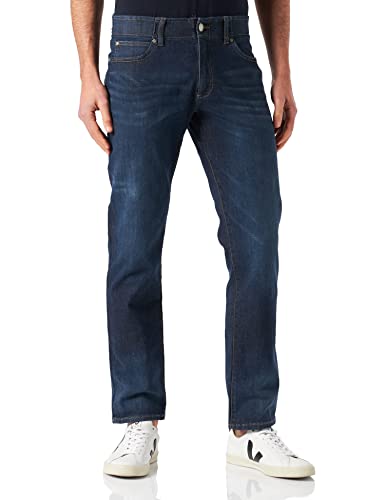 Lee Herren Extreme Motion Straight Jeans, Bleu (Trip Cr), 34W / 32L