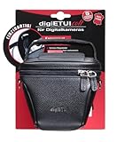 Digietui Kameratasche (Leder) für Samsung NX200 mit 20-50mm