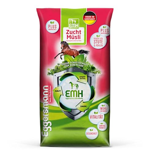 Eggersmann EMH Zucht Müsli - Pferdemüsli für Zuchtpferde - Ergänzungsfutter für Zuchtstute und Fohlen - 20 kg Sack