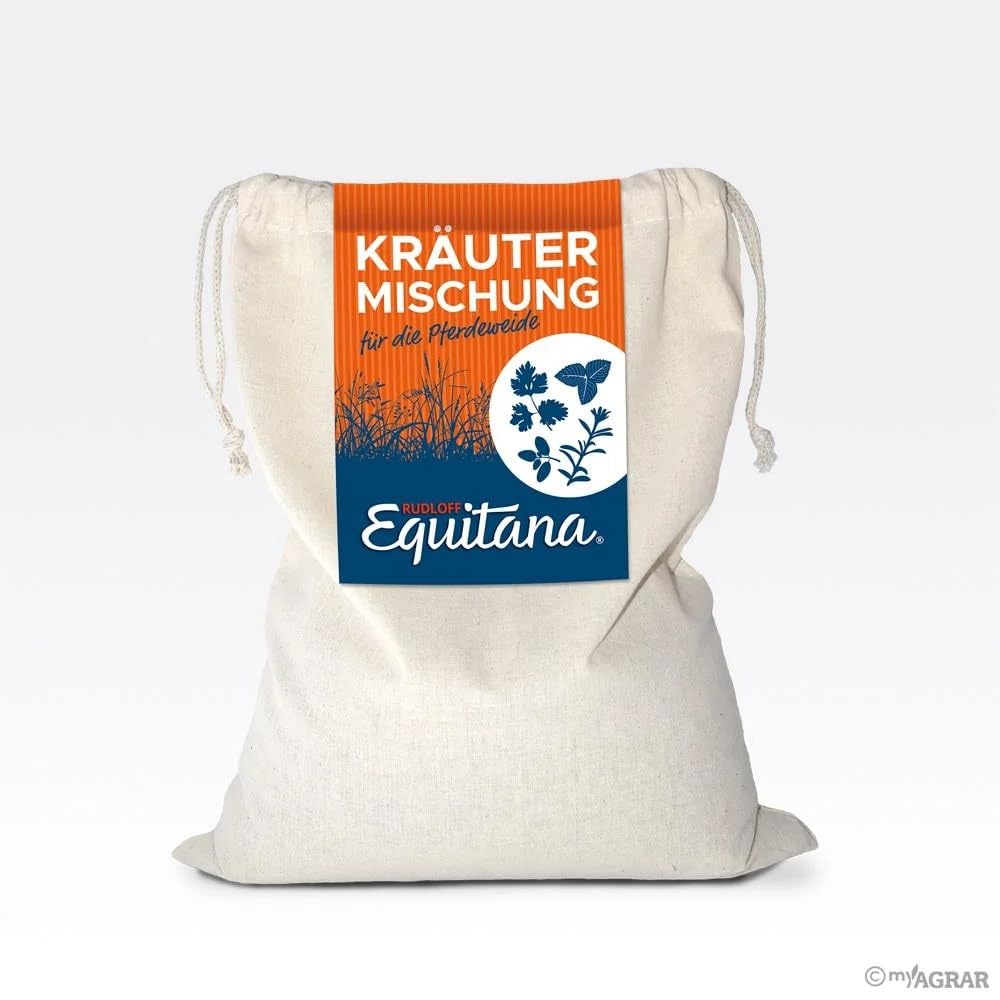 Equitana Rudloff Kräutermischung 1kg Ergänzungsmischung für mehr Vielfalt & Geschmack