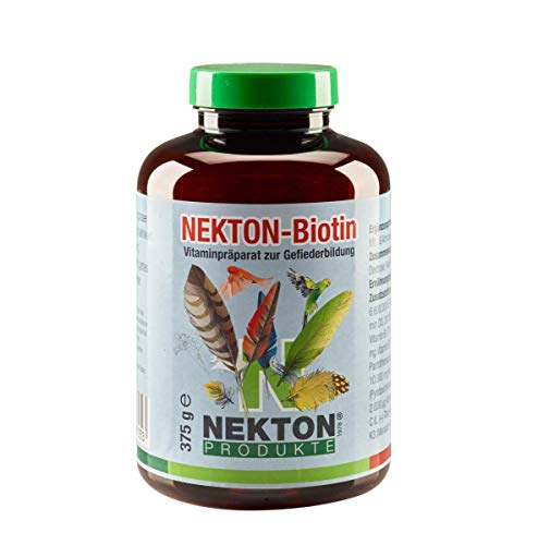 Nekton Biotin - Vitaminpräparat zur Gefiederbildung für alle Vögel (375g)