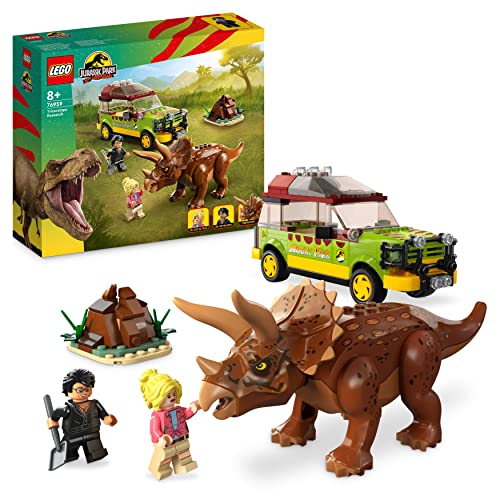 76959 Jurassic World Triceratops-Forschung, Konstruktionsspielzeug
