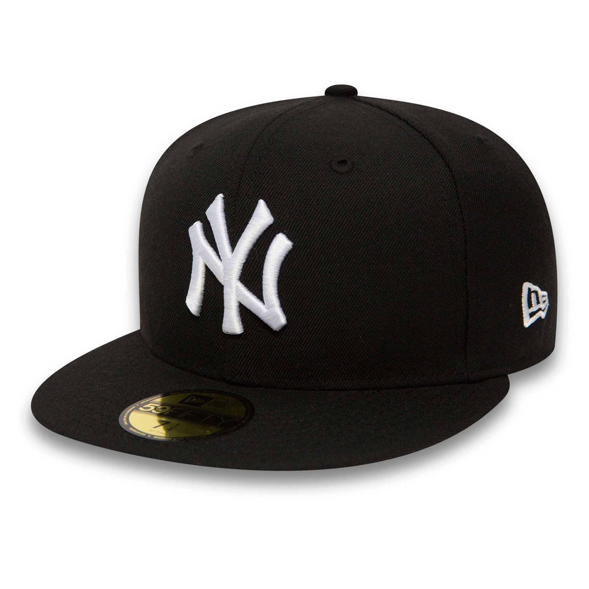 NEW ERA Major League Baseball Cap NY NEW YORK YANKEES 59FIFTY Basic - Black / White