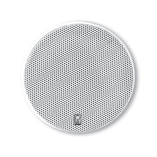 polyplanar 5 ¼"Platinum rund Marine Lautsprecher – (Paar) weiß