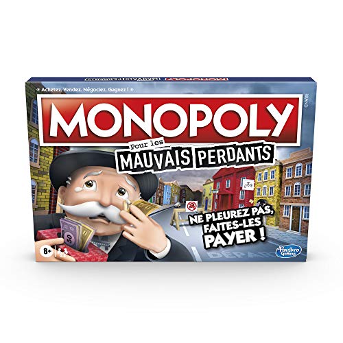 Jeu Hasbro Monopoly Edition Mauvais Perdants