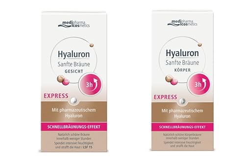 Hyaluron Sanfte Bräune EXPRESS für Gesicht und Körper Setpreis