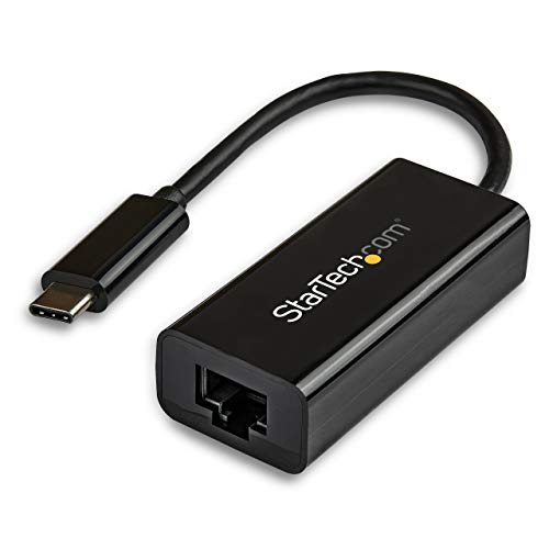 StarTech.com USB-C auf Gigabit Netzwerkadapter, USB 3.1 Gen 1 (5 Gbit/s), Type-C Ethernet Adapter USB Powered