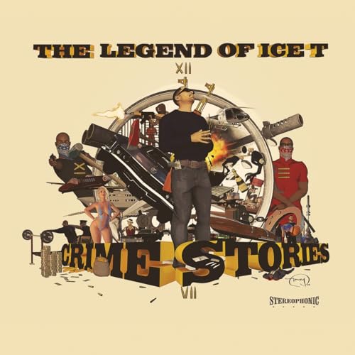 The Legend of Ice-T: Crime Stories (Clear Red Spla [Vinyl LP]