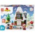 LEGO DUPLO Santa's Gingerbread House Toy for Toddlers (10976)