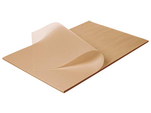 Pro DP 500 Blatt Backtrennpapier Backpapier Trennpapier braun im Spenderkarton - Verschiedene Zuschnitte/Größen zur Auswahl (57x78cm)