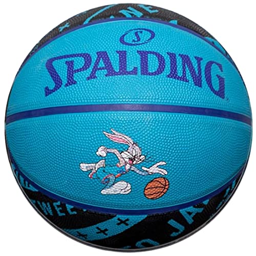 Spalding Space Jam Tune Squad Bugs Ball 84598Z, Unisex basketballs, Blue, 7 EU, 84598A