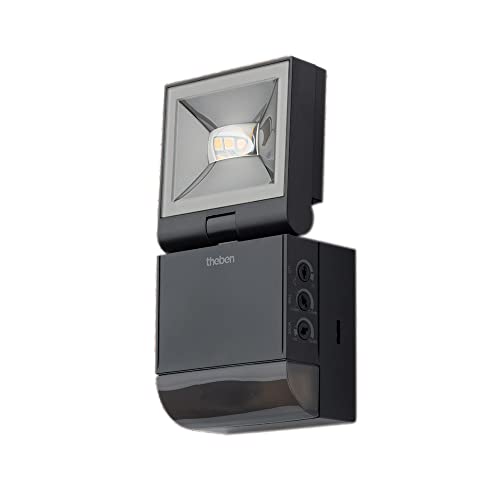 Theben LED Strahler theLeda S10 BK m. Bewegungsmelder LUXA Downlight/Strahler/Flutlicht 4003468100899