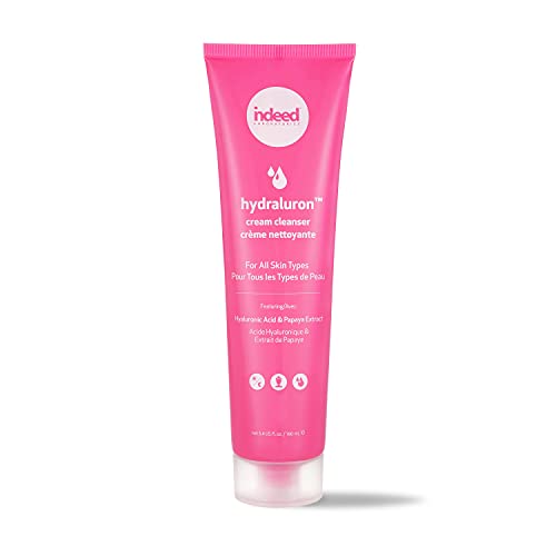 Indeed Labs HYDRALURON+ Creme Cleanser, 100 ml