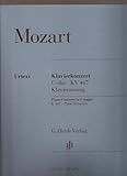 Konzert für Klavier und Orchester C-dur KV 467: Instrumentation: 2 Pianos, 4-hands, Piano Concertos (G. Henle Urtext-Ausgabe)