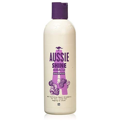 Aussie Miracle Shine Shampoo (300ml) - Packung mit 2