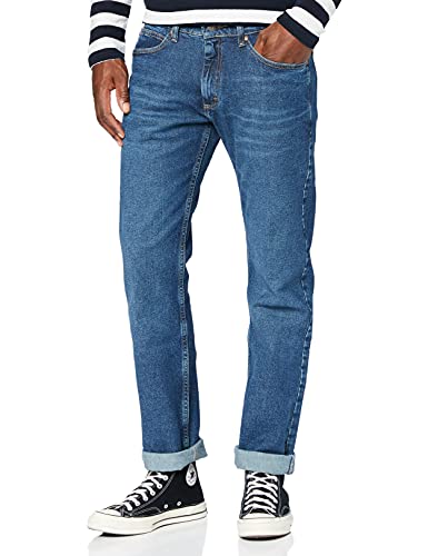 Lee Mens Legendary Slim Jeans, Dark Worn-IN, 36/32