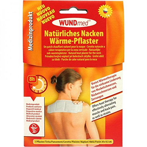 10er Pack - Wundmed Wärmepflaster/Schmerzpflaster/Nackenplaster - Wärme für ca. 8 Stunden - 30 x 9,5 cm