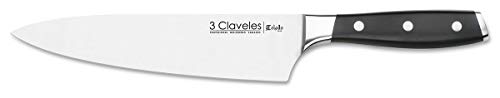 3 Claveles Toledo - Küchenmesser geschmiedet, 20 cm
