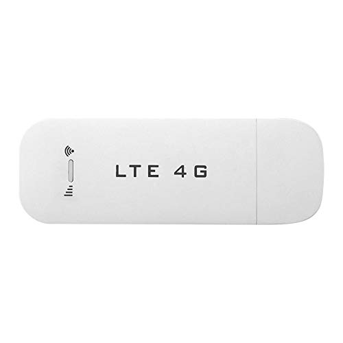 4G LTE USB-Netzwerkadapter, kabelloser Netzwerkkarten-Router, tragbarer Desktop, 100 Mbit/s, integrierte 4G/3G + WiFi-Antenne, Modem, Internat-Adapter für Laptop (mit WiFi-Funktion)