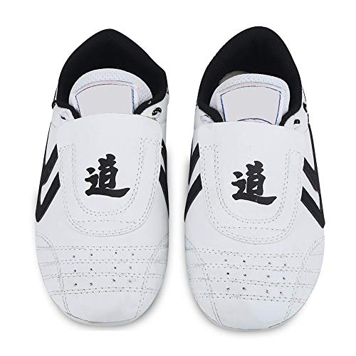 Antilog Taekwondo Schuhe Taekwondo Sport Boxen Kung Fu Taichi Leichte Schuhe für Kinder Teenager(31内长19.4cm-31)