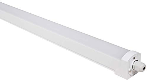 McShine - LED Feuchtraumleuchte | 50W | 150cm | Lampe Tageslichtweiß | IP65 Kellerleuchte für feuchte und staubige Räume