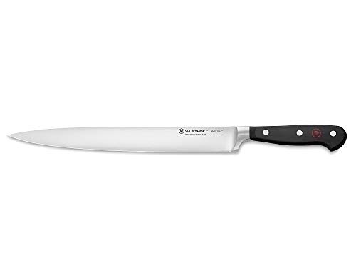Wüsthof Schinkenmesser, Classic (1040100726), 26 cm Klingenlänge, geschmiedet, rostfreier Edelstahl, sehr langes, scharfes Messer für Fleisch