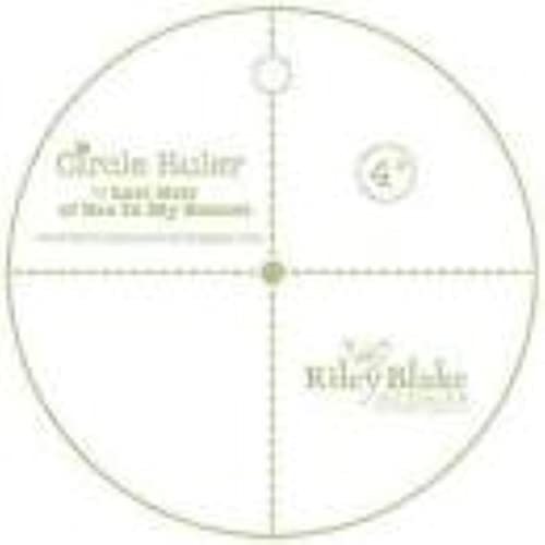 Riley Blake Circle Ruler Set 3/Pkg-8", 10" & 12" -STR4521