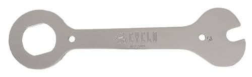Cyclo Tools Outdoor und Sport Cup Spanner BB Fest, Silber, 15 mm