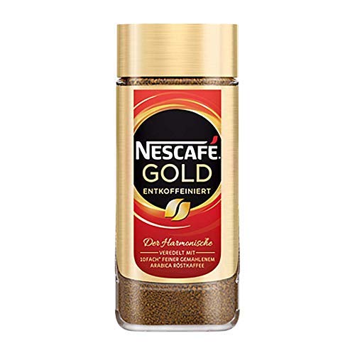 Nescafé Gold entkoffeiniert, löslicher Kaffee - 200g - 2x