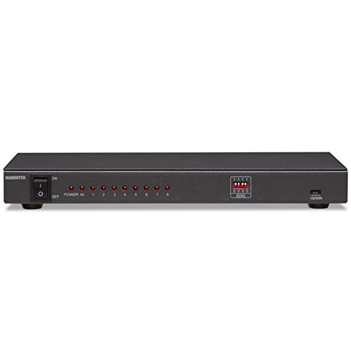 Marmitek Split 418 UHD - HDMI Splitter - HDMI Verteiler - 1 EIN / 8 aus - Ultra HD - 4K - 3840 x 2160 - HDCP 2.2