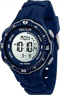 Sector, Herrenuhr "ex-26 Digital R3251280002" in blau, Uhren für Herren 2