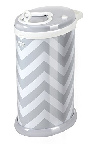 Ubbi 10020 Windeleimer, Chevron, grau