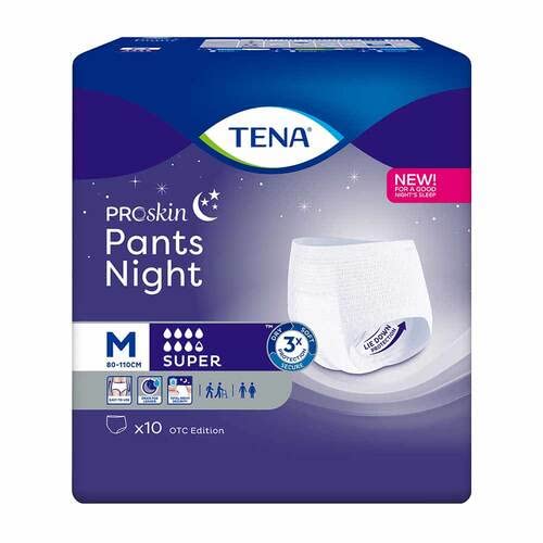 TENA PANTS Night Super M bei Inkontinenz 4X10 St